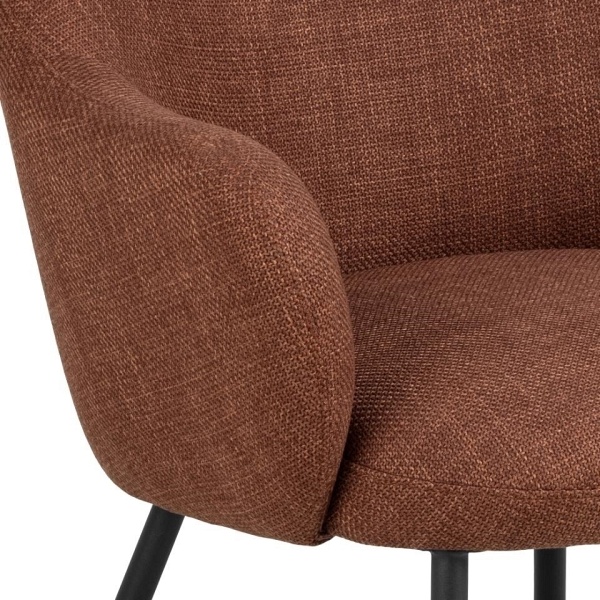 Fotel Spencer terakotowy Basel 44 - ACTONA